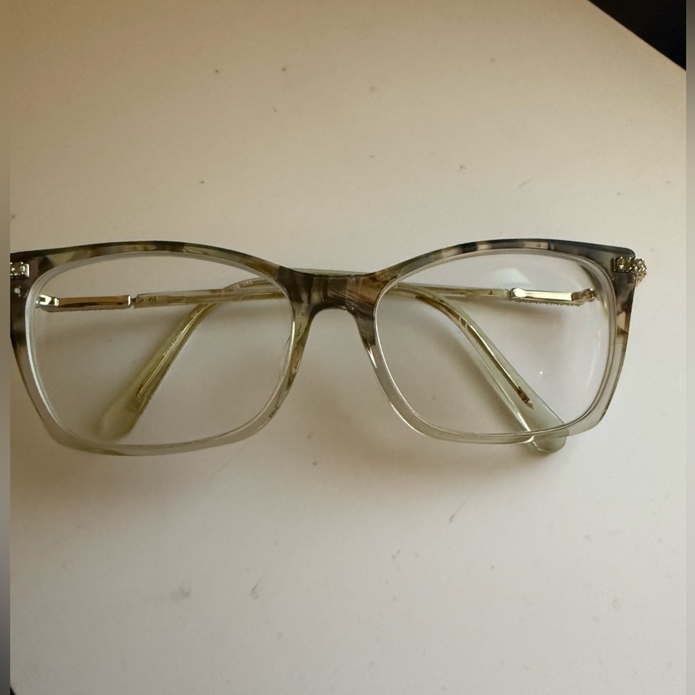 SWAROVSKI SK5426 056 Grey Marble Fade Womens Eyeglasses 54-16-140